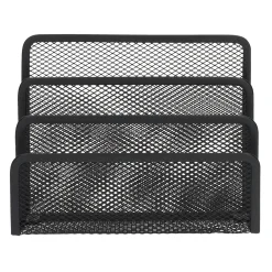 Quvio Bureau Organizer Mesh - Metaal - Zwart