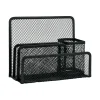 Quvio Bureau Organizer Mesh - Zwart