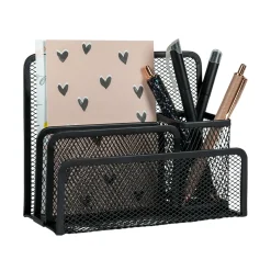 Quvio Bureau Organizer Mesh - Zwart