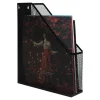 QUVIO Organizer Boeken & Tijdschriften Mesh Enkel - Zwart