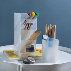 Quvio Pennenbakje Plastic - Transparant