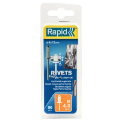 Rapid blindklinknagels High Performance 4x12mm – 50 stuks