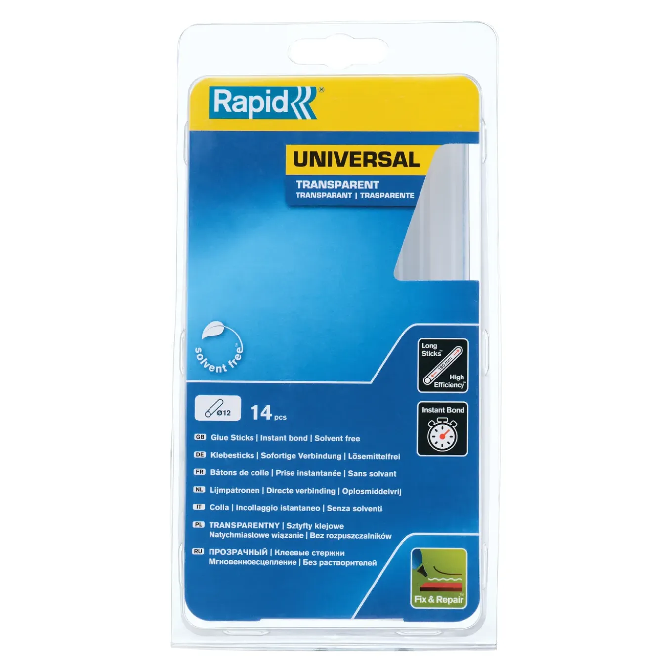 Rapid Lijm Universeel - Transparant - 310g