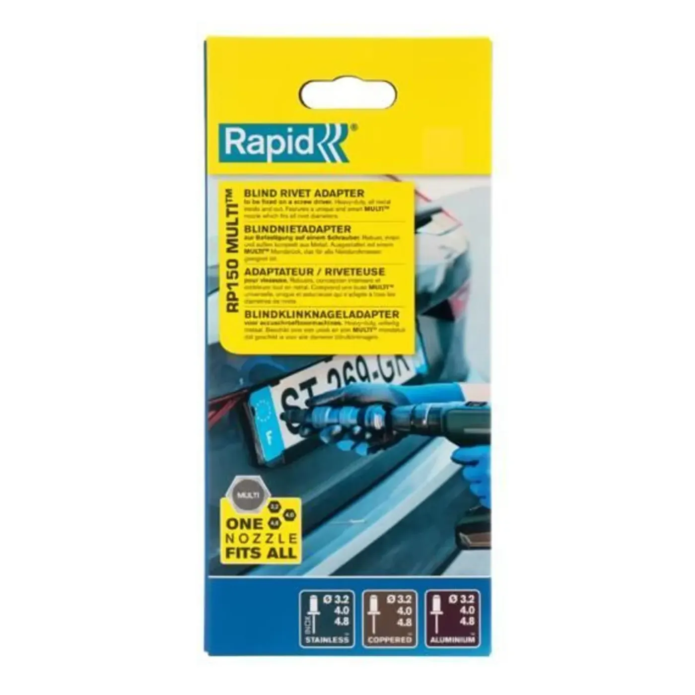 Rapid Rp150 Multi Adapter/klinkhamer Voor Schroevendraaiers