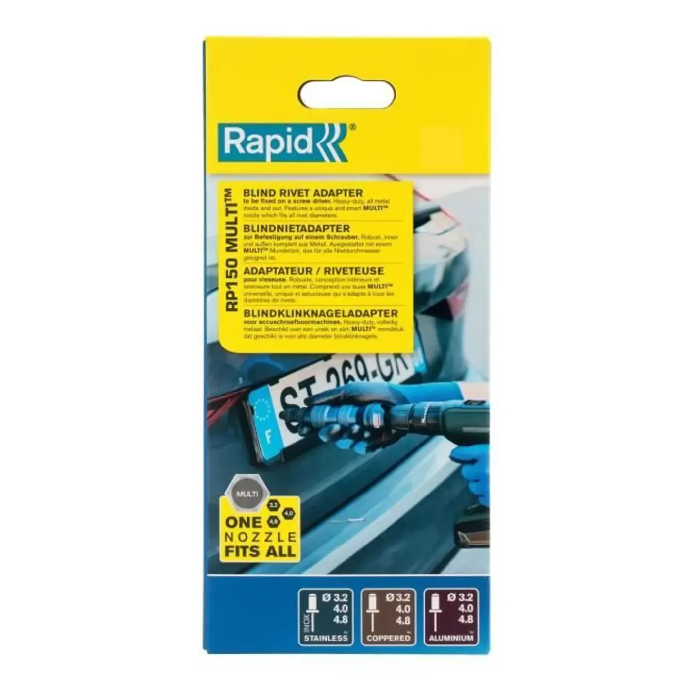 Rapid Rp150 Multi Adapter/klinkhamer Voor Schroevendraaiers