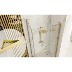 Rea Badkamerplank Sf07-bg Geborsteld Goud 28,5x14,5x4cm