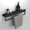 Rea Badkamerplank Sf01-600-b Zwart 60x9x11cm