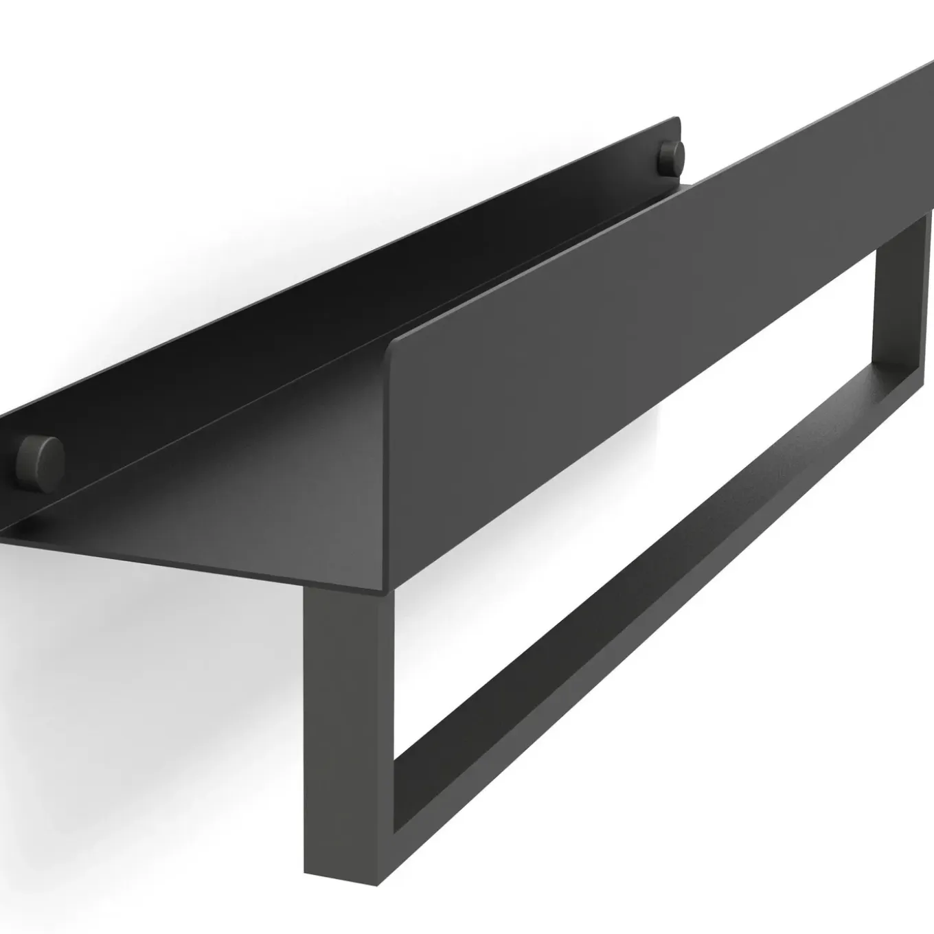 Rea Badkamerplank Sf01-600-b Zwart 60x9x11cm