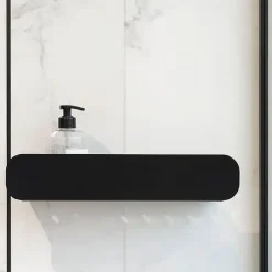 Rea Badkamerplank Sf03-450-b Zwart 45x9x5cm
