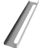 Rea Badkamerplank Sf02-600 60cm Geborsteld Staal 60x10x5cm