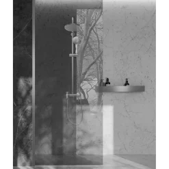 Rea Badkamerplank Sf02-600 60cm Geborsteld Staal 60x10x5cm