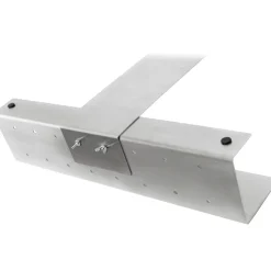 Rea Badkamerplank Tori Geborsteld Nikkel 13x40x75,5cm