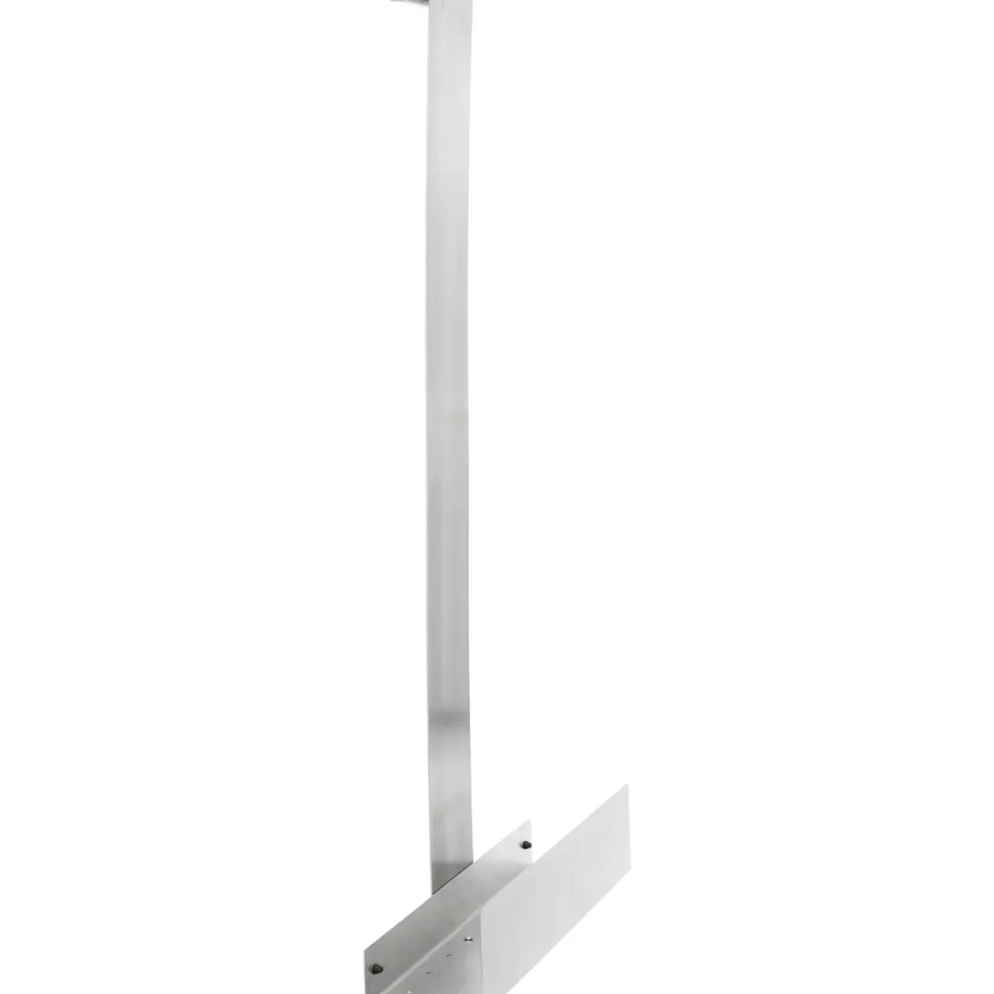 Rea Badkamerplank Tori Geborsteld Nikkel 13x40x75,5cm