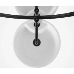 Rea Vrijstaande Wastafe Blanka Round Wit 40x40x85cm