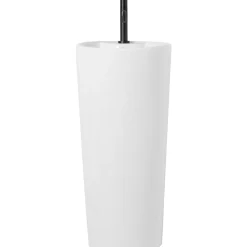 Rea Vrijstaande Wastafe Blanka Round Wit 40x40x85cm
