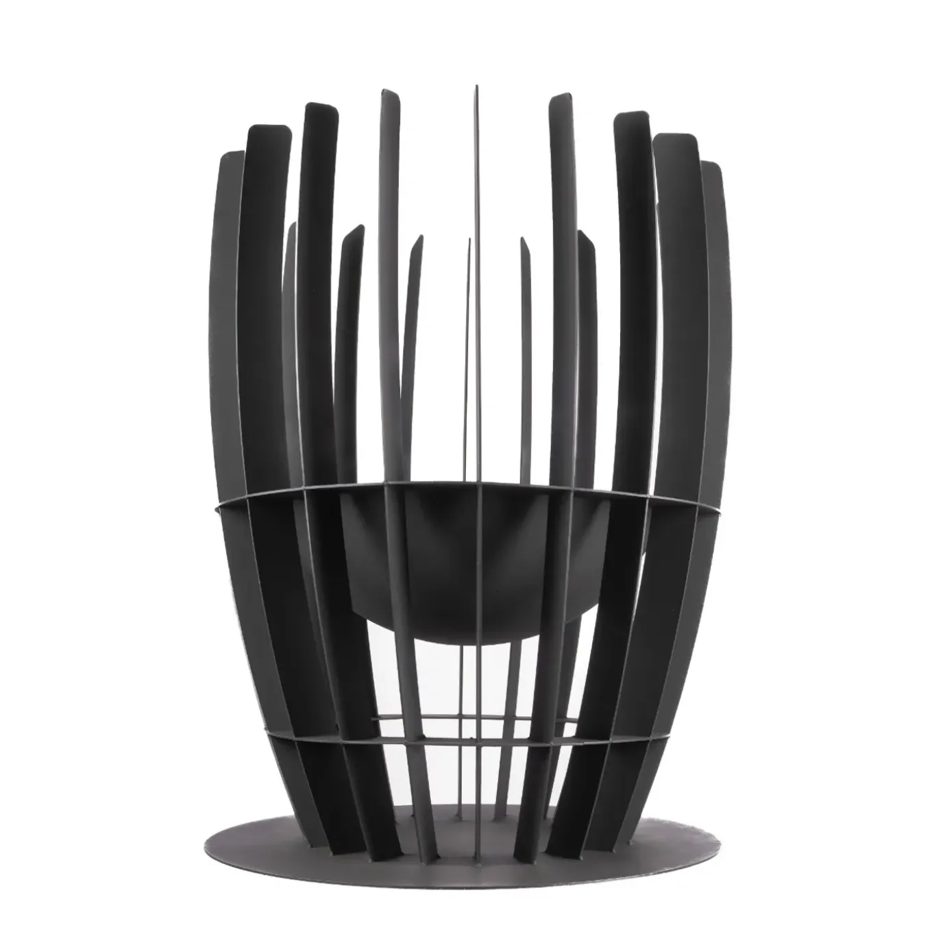 Redfire - Baylor - Zwart - Staal - Vuurkorf - Fire Pit - Stevig Staal - Industrieel -