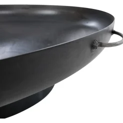 Redfire - Oulu - Zwart - Staal - Vuurschaal - Fire Pit - Stevig Staal - Diameter 80cm - Industrieel