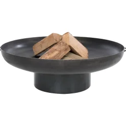 Redfire - Oulu - Zwart - Staal - Vuurschaal - Fire Pit - Stevig Staal - Diameter 80cm - Industrieel