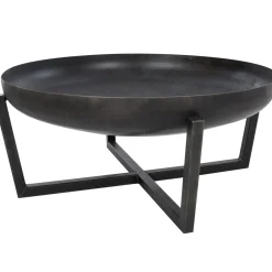 RedFire - Tornio - Zwart - Staal - Vuurschaal - Fire Pit - Stevig Staal - Diameter 80cm -