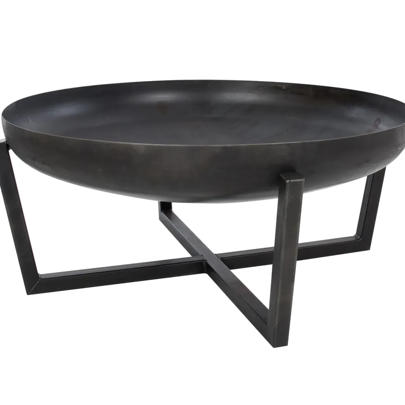 RedFire - Tornio - Zwart - Staal - Vuurschaal - Fire Pit - Stevig Staal - Diameter 80cm -