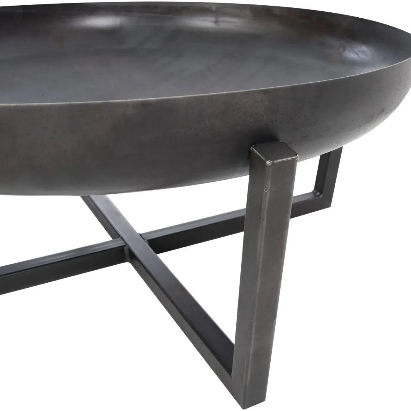 RedFire - Tornio - Zwart - Staal - Vuurschaal - Fire Pit - Stevig Staal - Diameter 80cm -