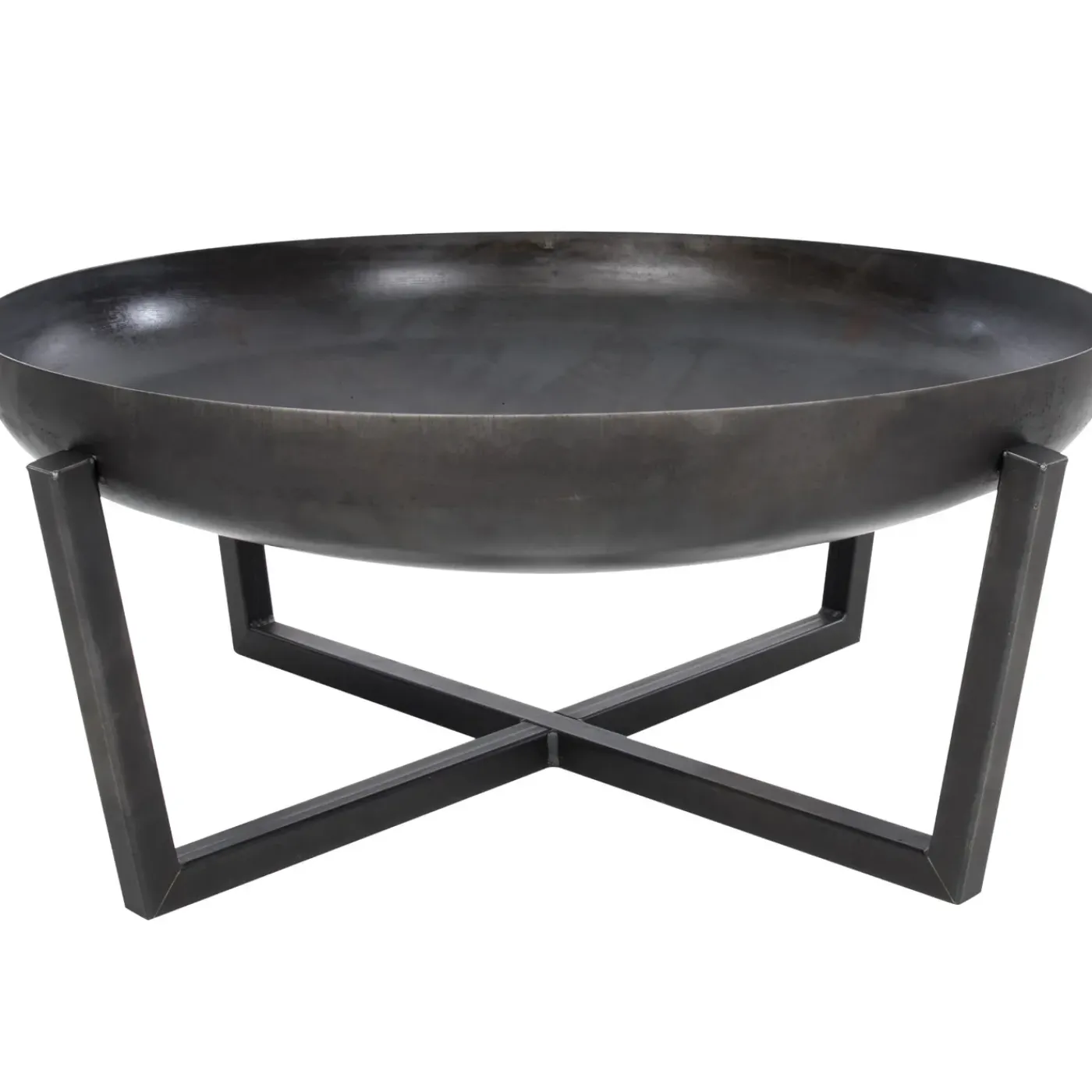 RedFire - Tornio - Zwart - Staal - Vuurschaal - Fire Pit - Stevig Staal - Diameter 80cm -