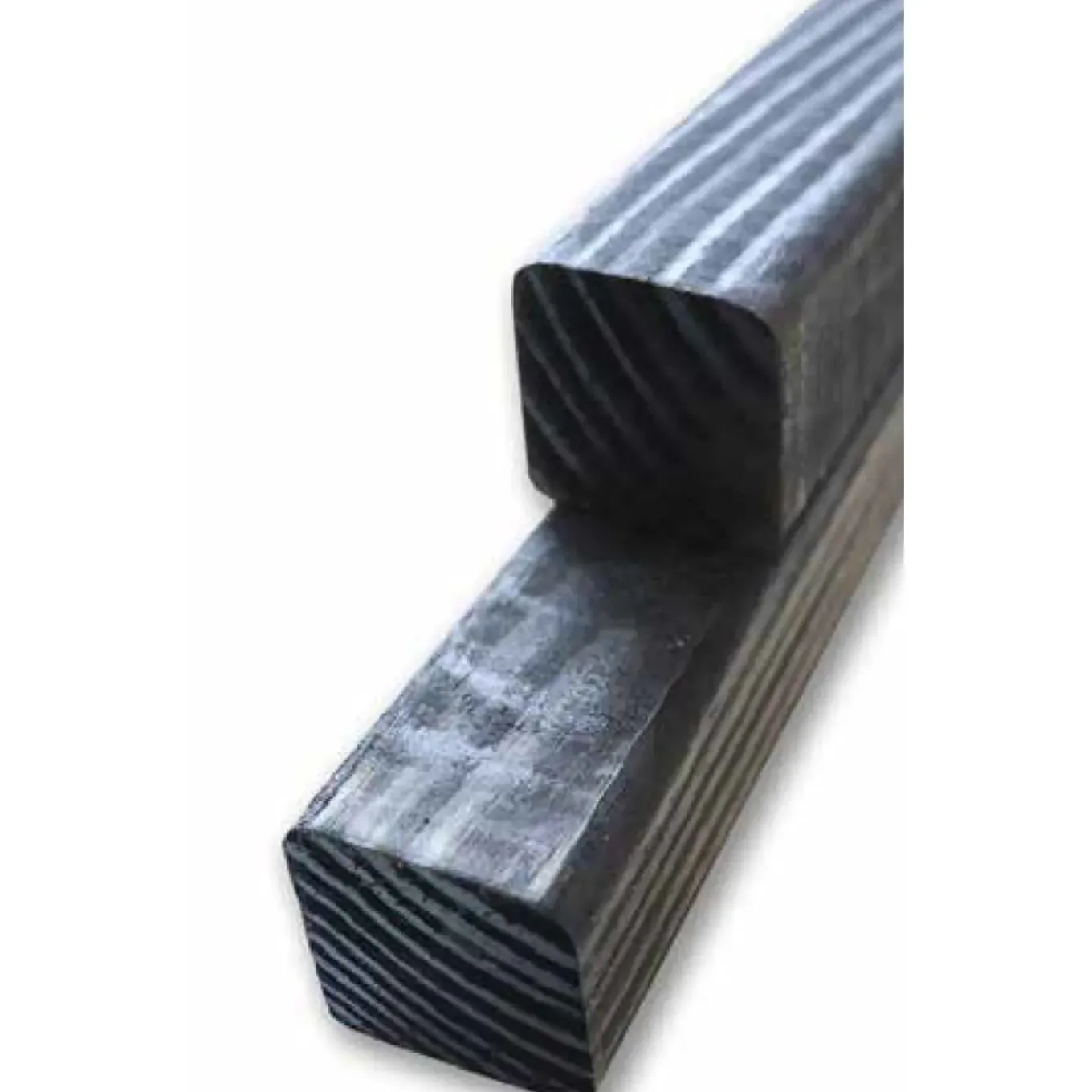Regel zwart 2,8x2,8x250cm