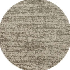 Relax Oslo Rond Vloerkleed Laagpolig Beige - 150 Cm Diam.
