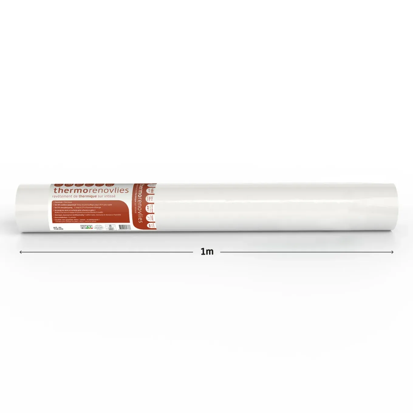 Renovatievlies thermovlies - 10 m - 480 g/m²