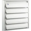 Renson overdrukrooster 210x210mm zilver