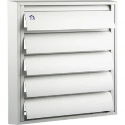 Renson overdrukrooster 210x210mm zilver