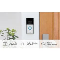 Ring Battery Video Doorbell Plus Videodeurbel - Op Batterij - 1536p