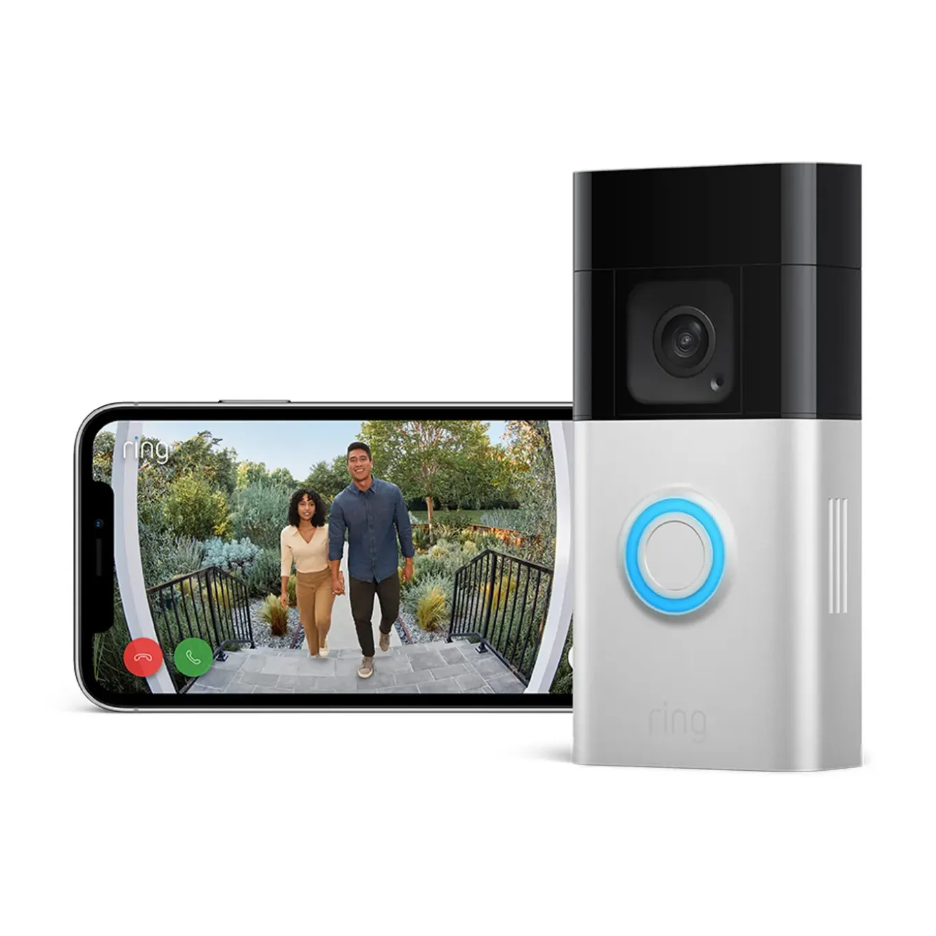 Ring Battery Video Doorbell Plus Videodeurbel - Op Batterij - 1536p