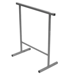Rodet H schraag - metaal - zilvergrijs - 200kg