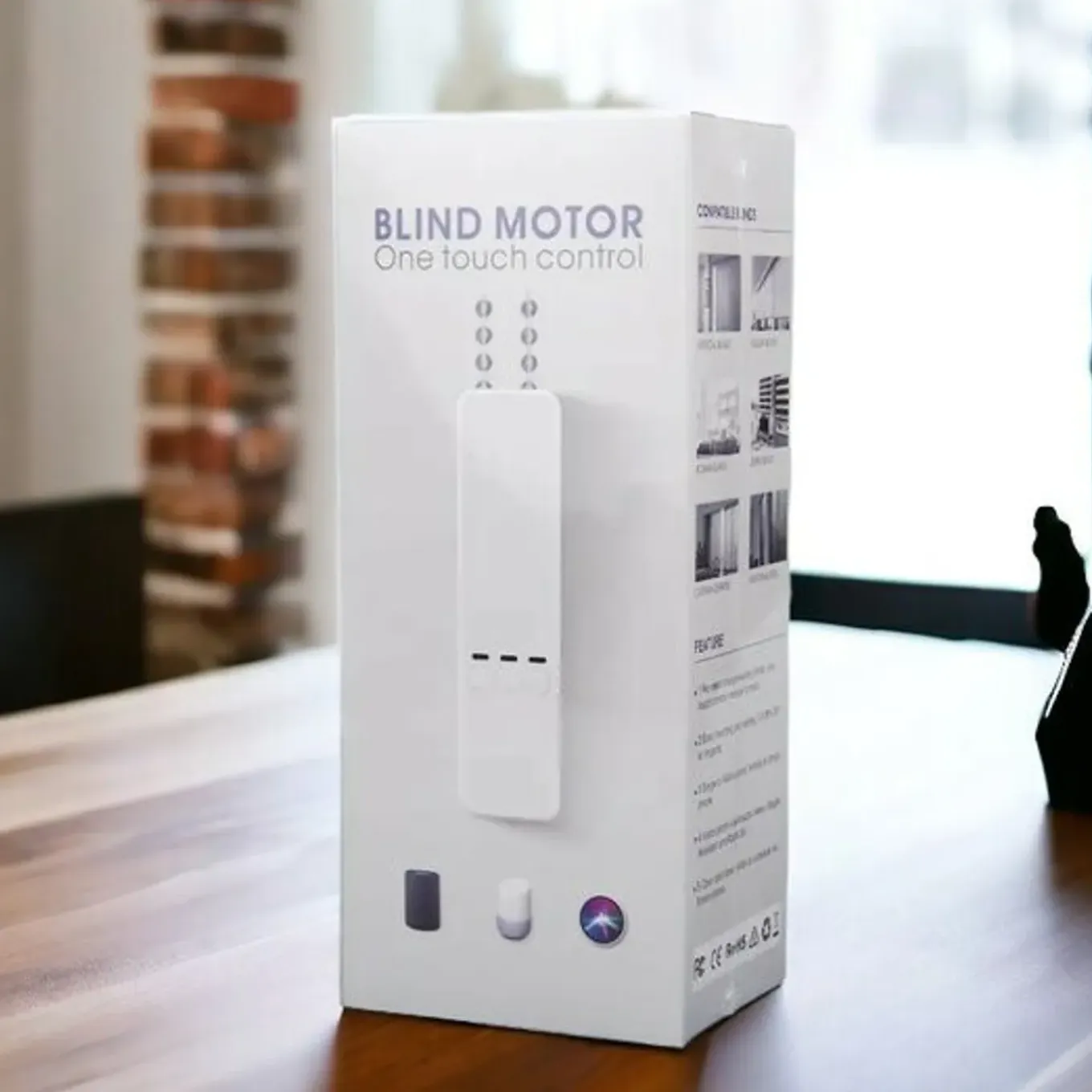Rolgordijn Motor Voor 38 Millimeter Buizen Met Wifi Spraakbediening En 230 Volt Netstroom