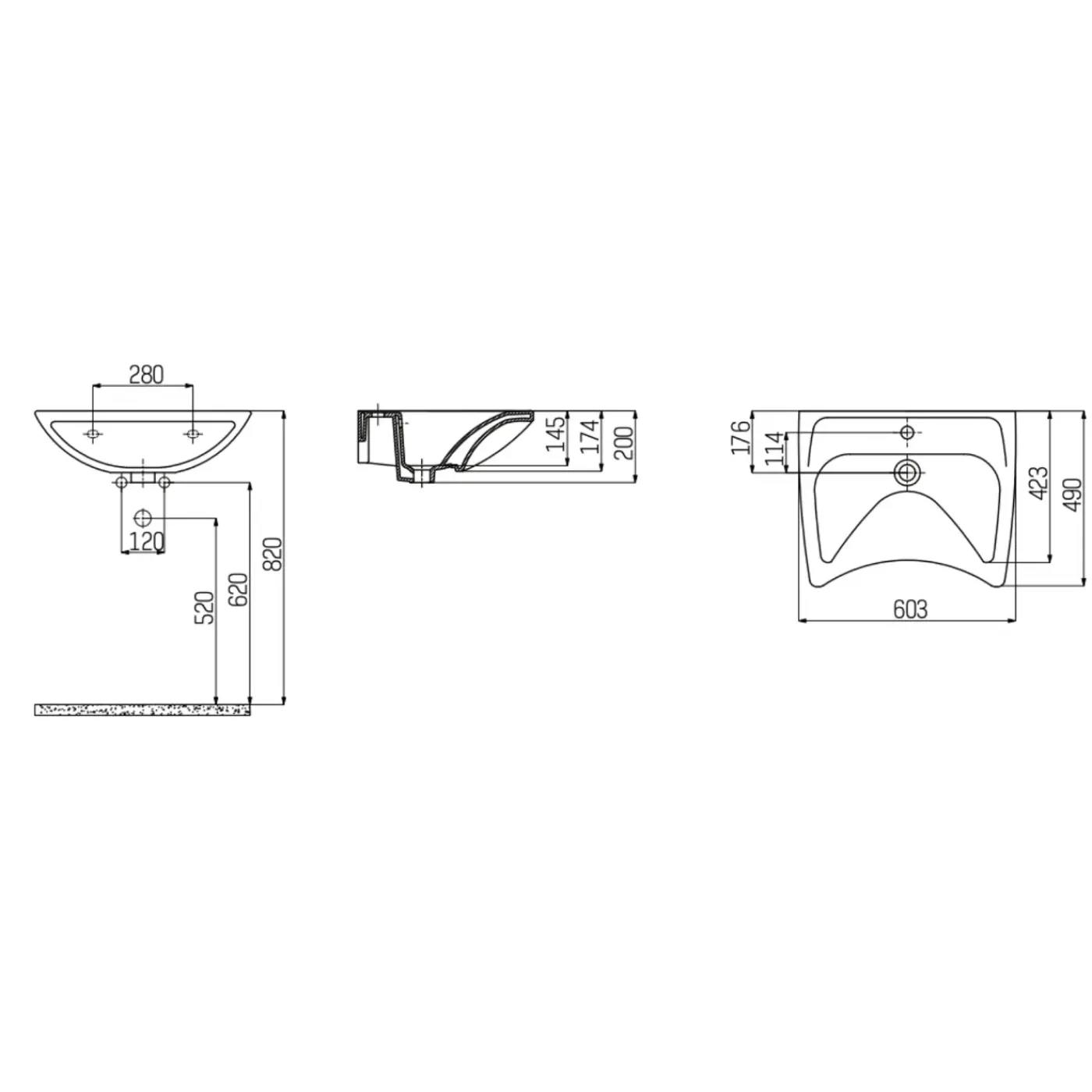 Creavit Rolstoelwastafel – Wit