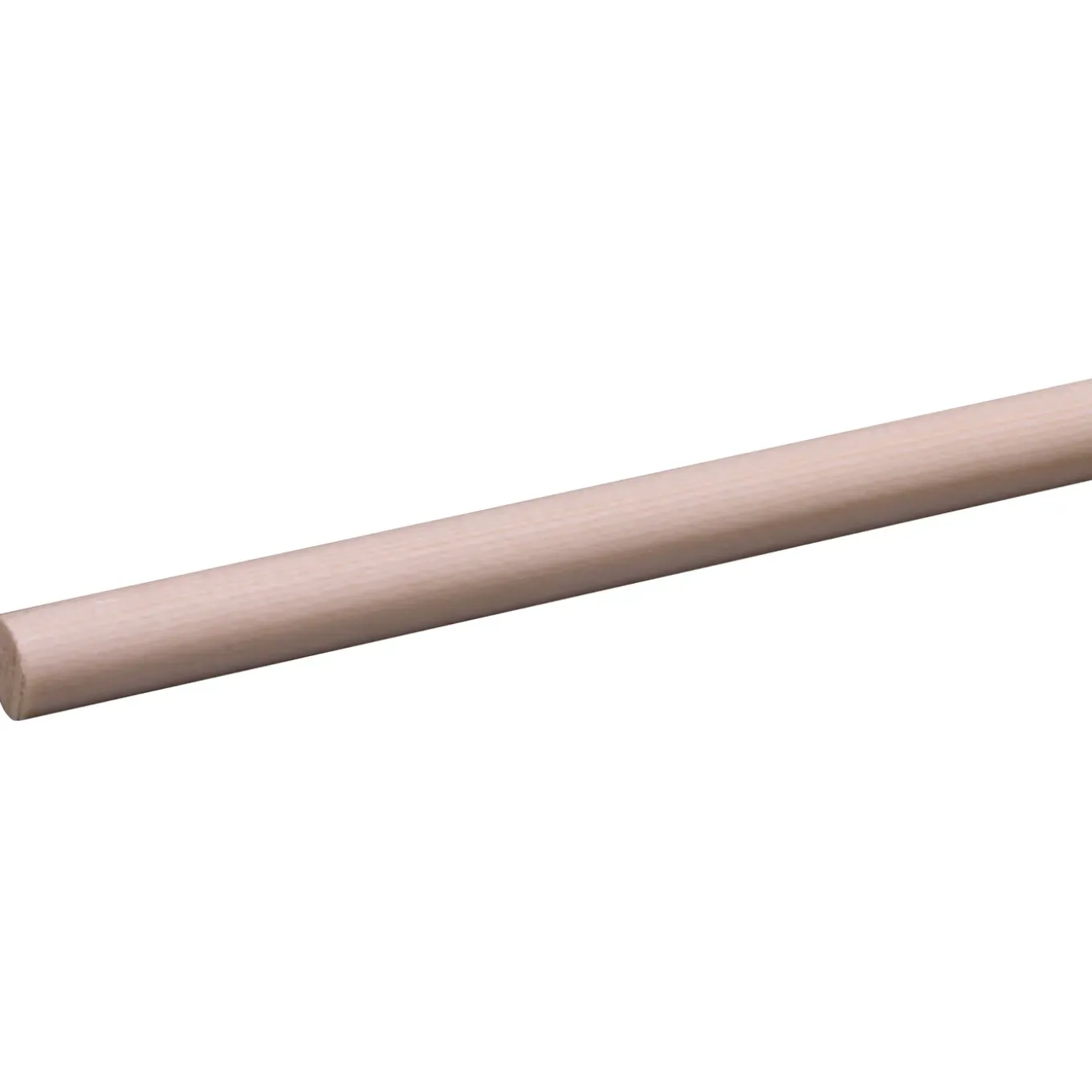 Ronde stok - Grenen - Onbehandeld - Diameter 12mm - 270cm
