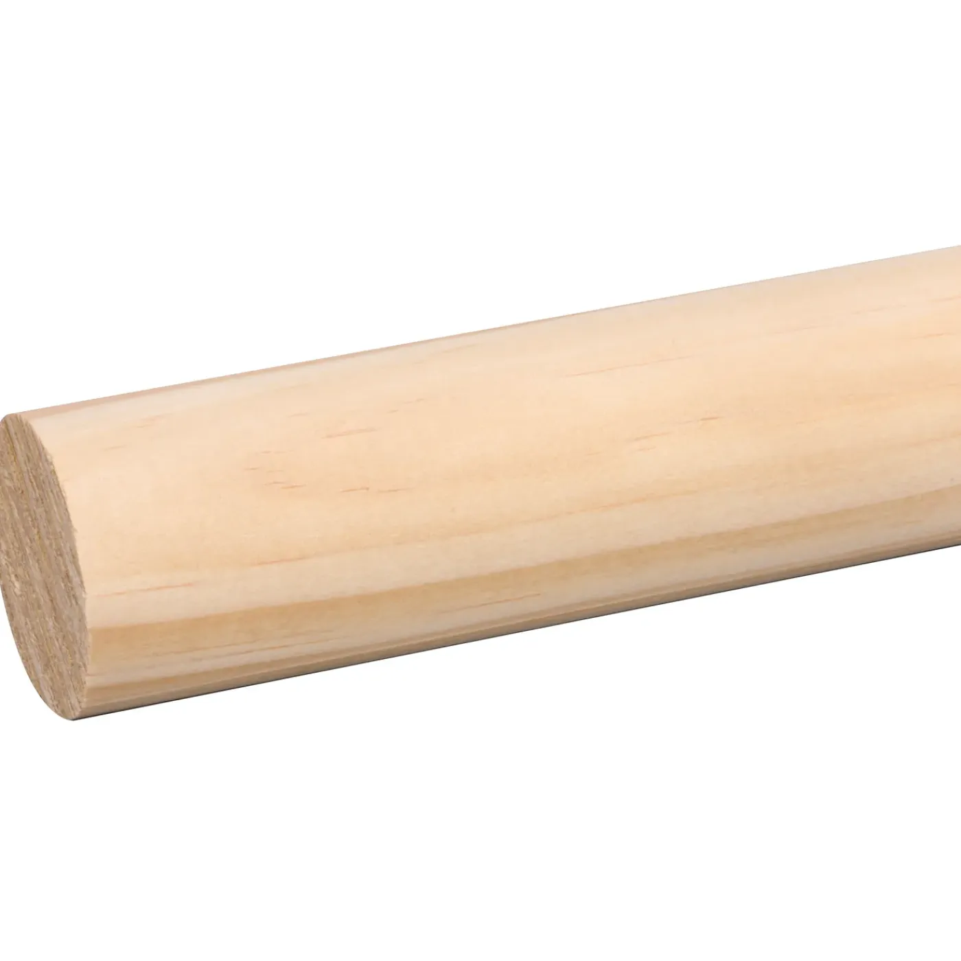 Overig Ronde stok - Grenen - Onbehandeld - Diameter 35mm - 270cm
