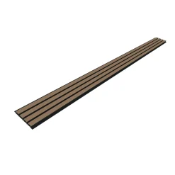 Rosenwood Gevelbekleding Composiet Lattenwand 290 X 22 Cm Mokka 1 Stuk