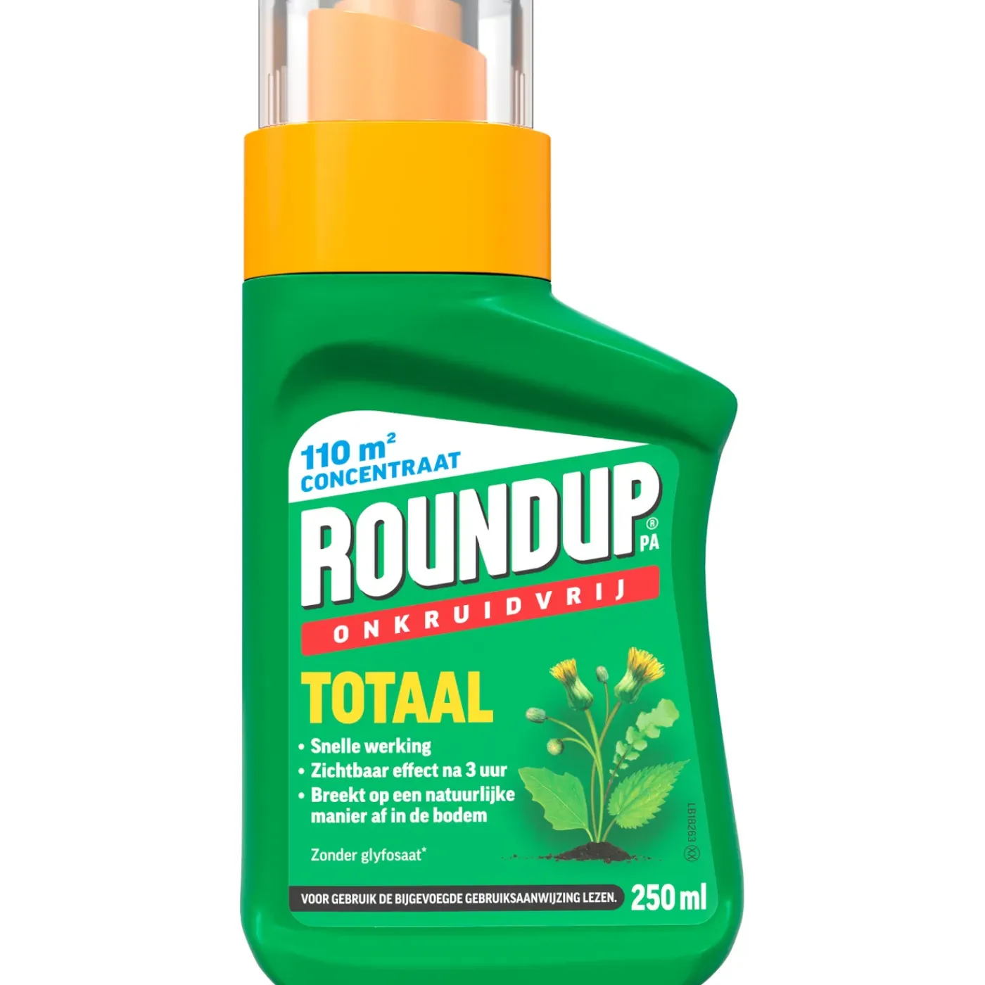 Roundup Totaal Concentraat - 250ml voor 150m²