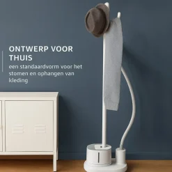 ROWENTA Origin Home - Verticale Kledingstomer Met Kledinghanger - 2000w - Wit