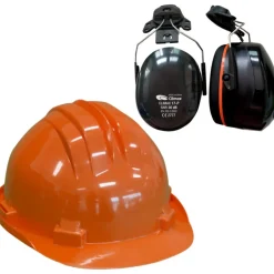 Climax Rs5 Veiligheidshelm | Oranje | Incl. Oorkappen
