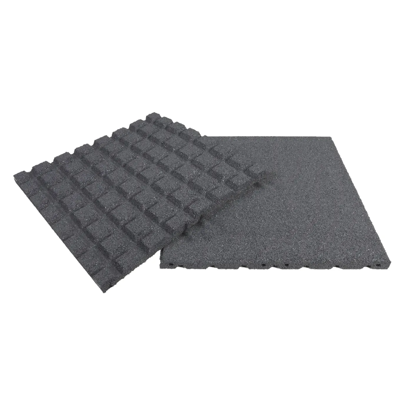 Overig Rubbertegel 50x50x2,5 cm Grijs - Valbescherming