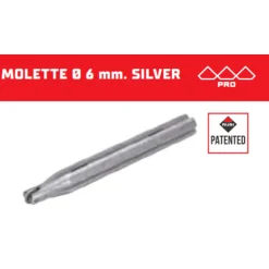 Rubi snijwieltje SILVER in houder 6mm voor Speed Magnet