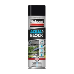 Rubson coatingspray Aquablock zwart 300ml