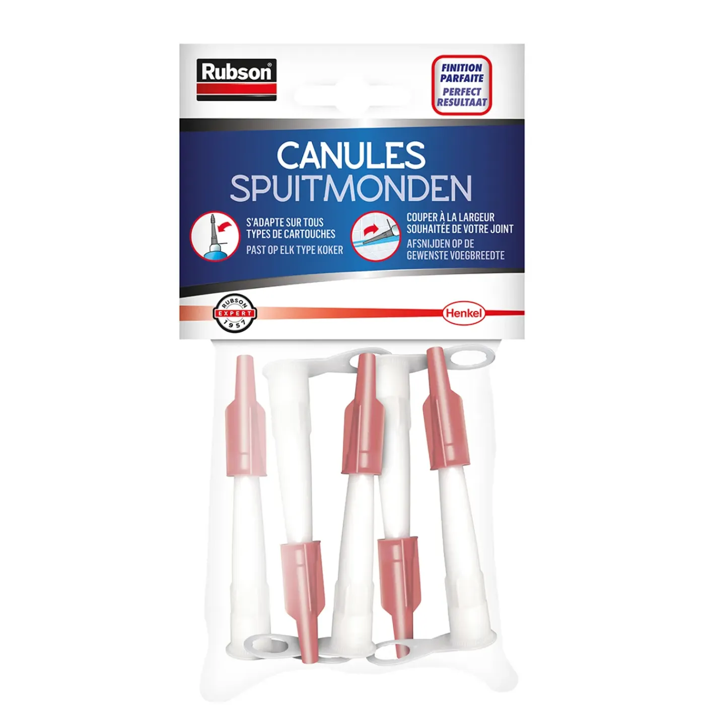 Rubson spuitmonden voor voegkit Easy service 5st