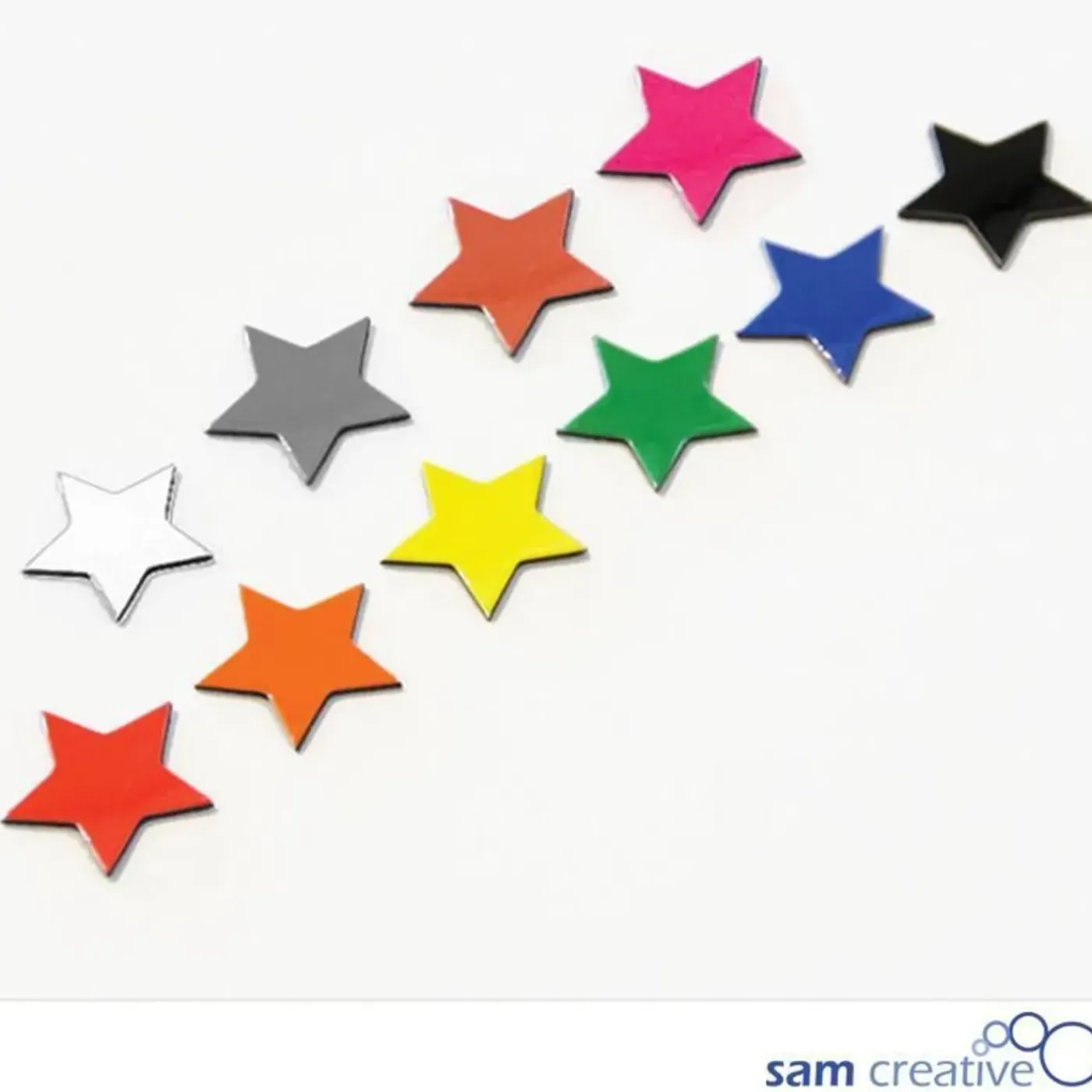 Sam Creative Magnetisch Symbool Ster 2x2 Cm Bruin