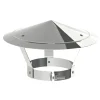 Saninstal kap 125mm RVS