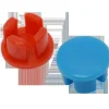 Sanivesk afsluitpluggen blauw+rood