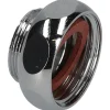 Sanivesk draad Recht overgang voor kranen M22Fx3/4"F chroom